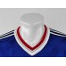 Manchester United 86/88  Away Blue Long Sleeve Soccer Jersey